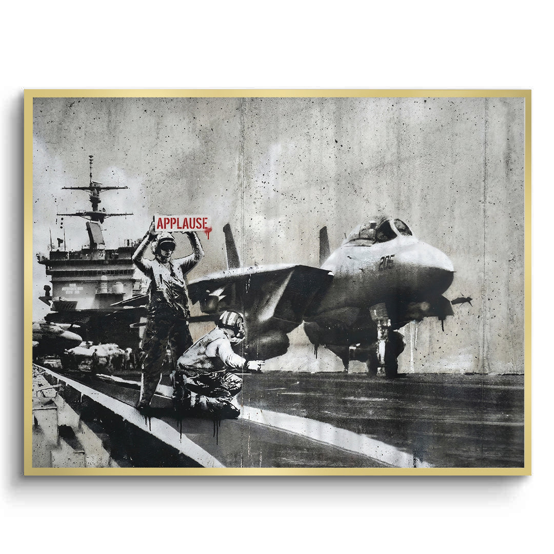 2Banksy Applause - Fine Art