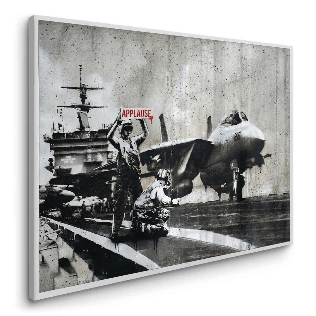 2Banksy Applause - Fine Art