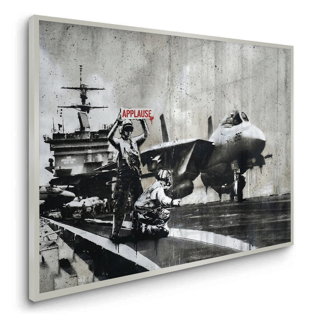 2Banksy Applause - Fine Art