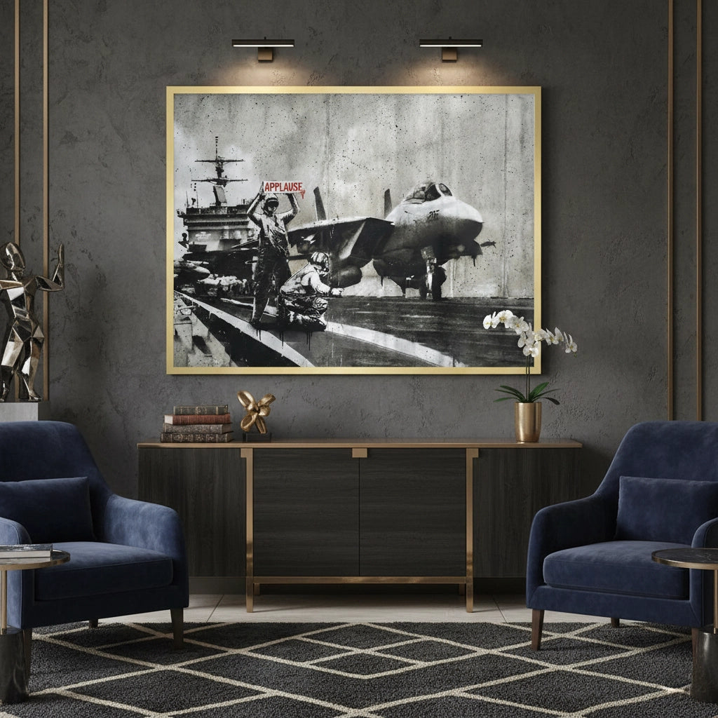 2Banksy Applause - Fine Art