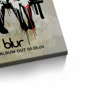 Banksy Blur Think Tank - Canvas