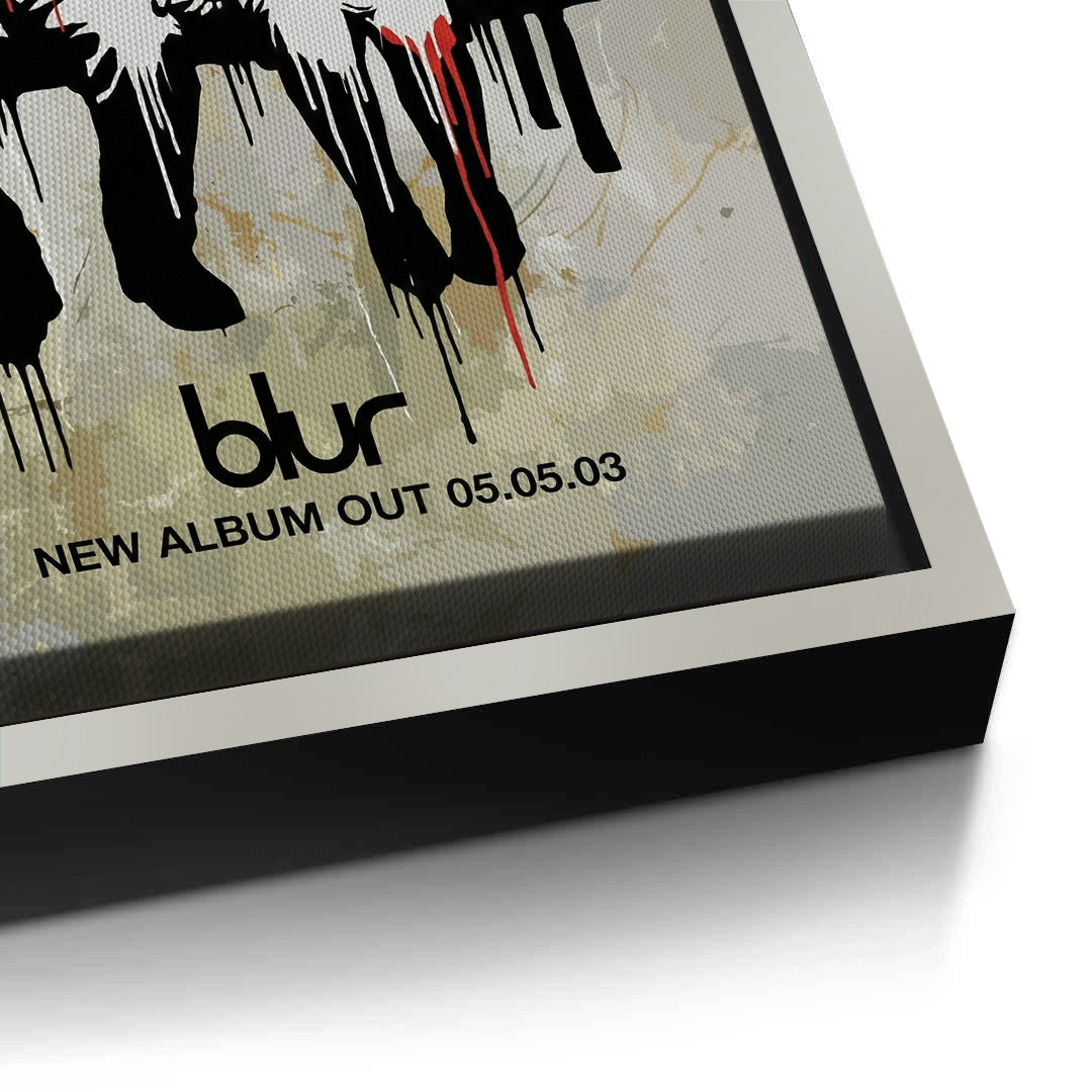 2Banksy Blur Think Tank - Canvas