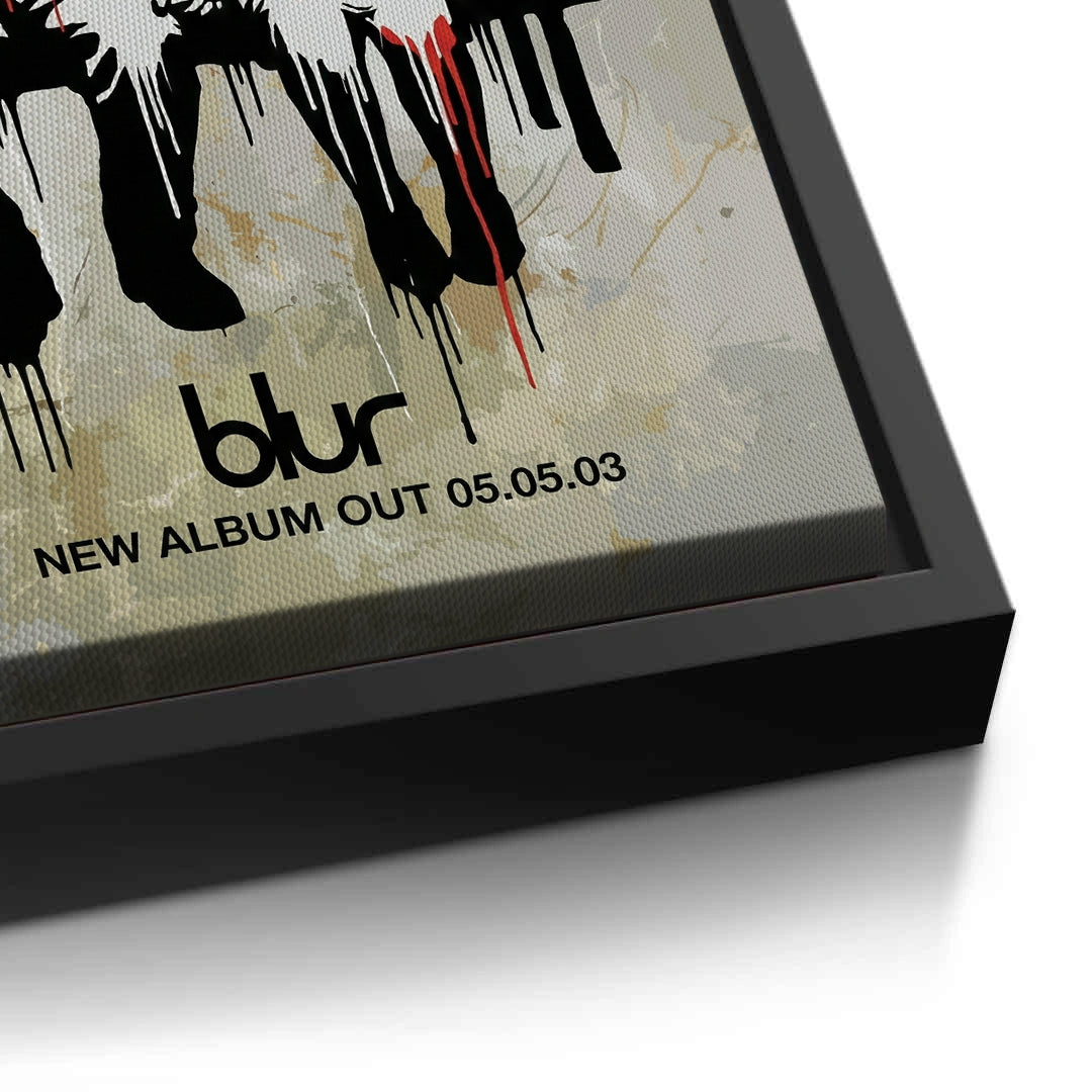 2Banksy Blur Think Tank - Canvas