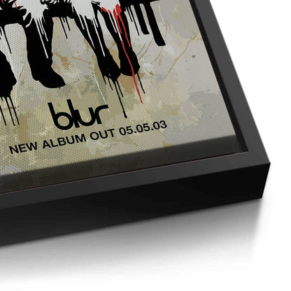 Banksy Blur Think Tank - Canvas
