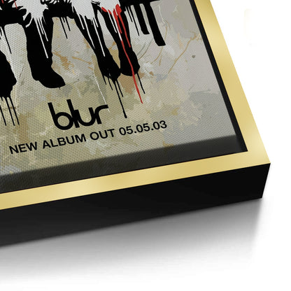 Banksy Blur Think Tank - Canvas