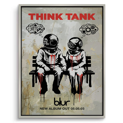 Banksy Blur Think Tank - Canvas