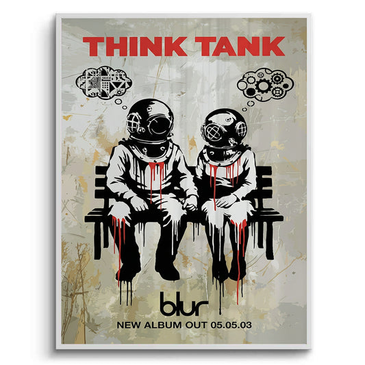 Banksy Blur Think Tank - Fine Art
