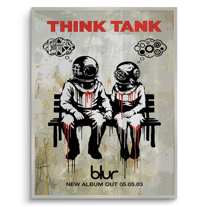 Banksy Blur Think Tank - Fine Art