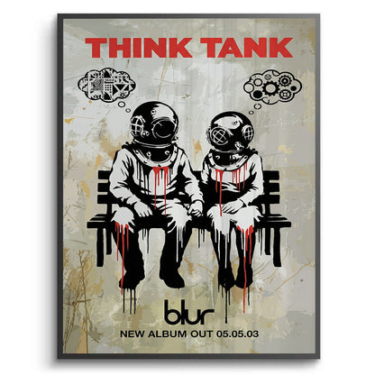 Banksy Blur Think Tank - Fine Art