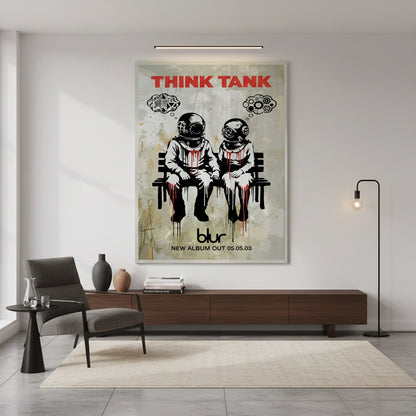 Banksy Blur Think Tank - Fine Art