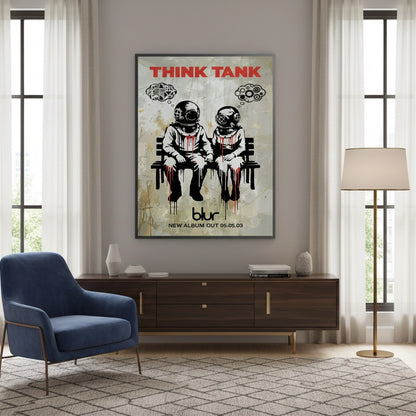 Banksy Blur Think Tank - Fine Art
