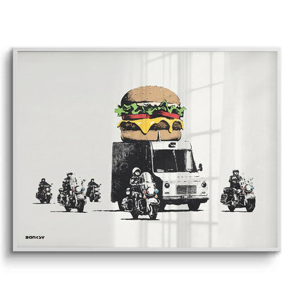 Banksy Burger Van - Fine Art