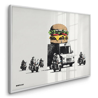 Banksy Burger Van - Fine Art