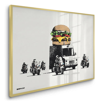 Banksy Burger Van - Fine Art