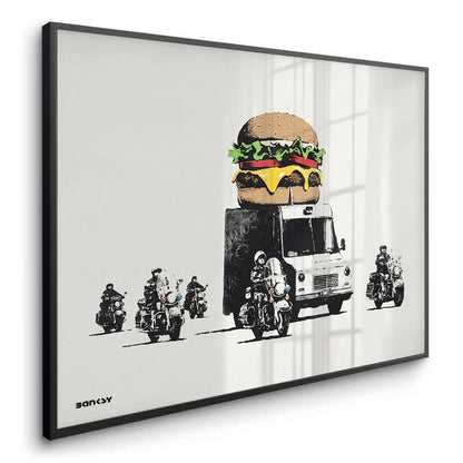 Banksy Burger Van - Fine Art