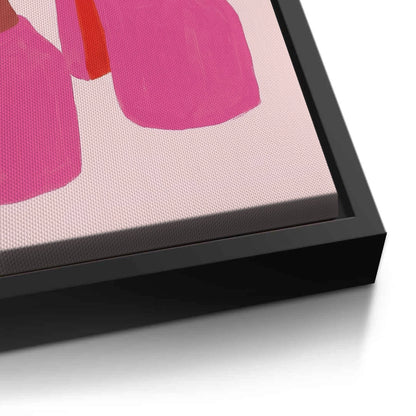 Barbiecore Pink Heels - Canvas