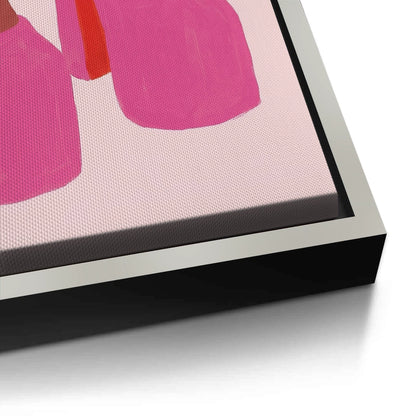 Barbiecore Pink Heels - Canvas