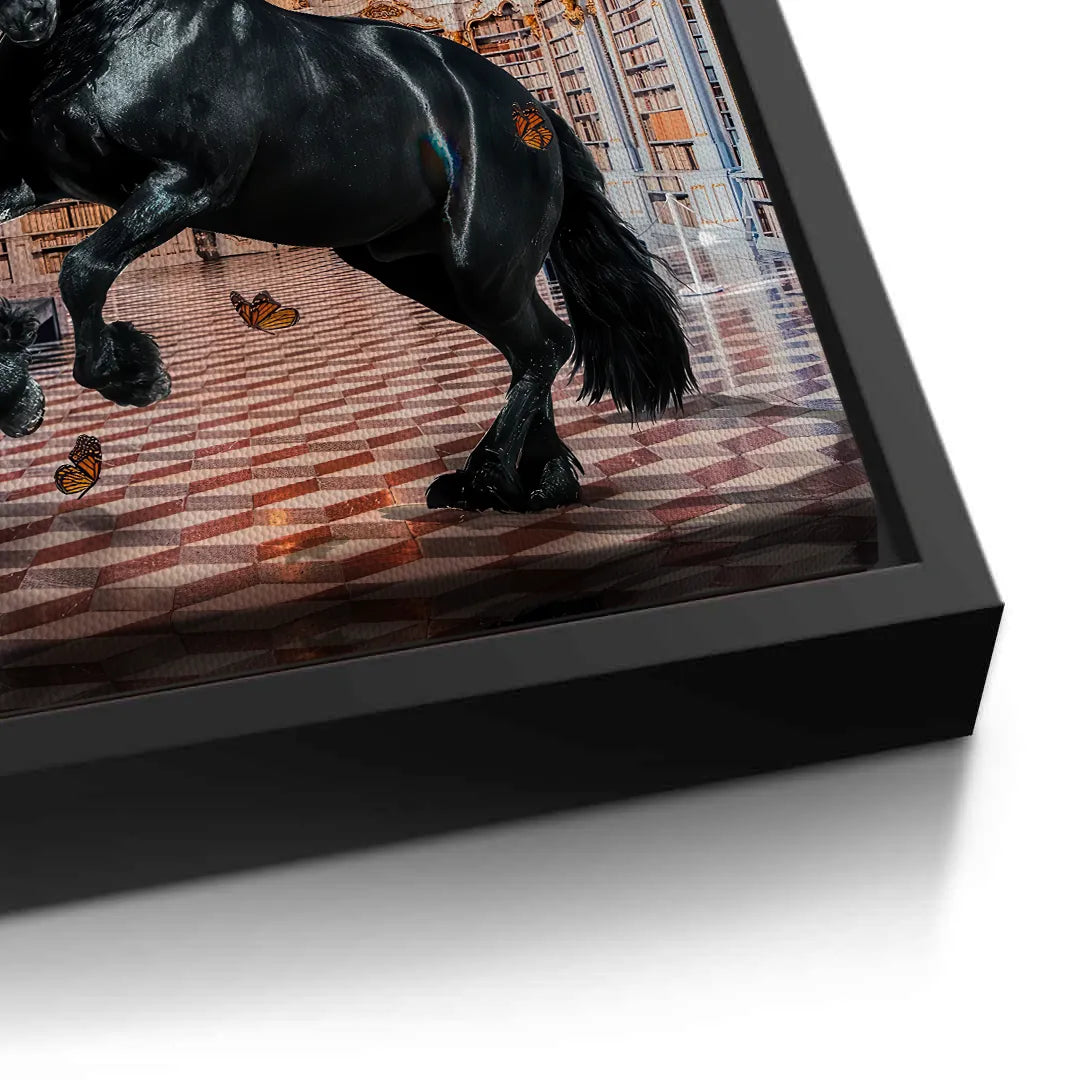 Baroque Horse - Canvas - Jasmineart.ae