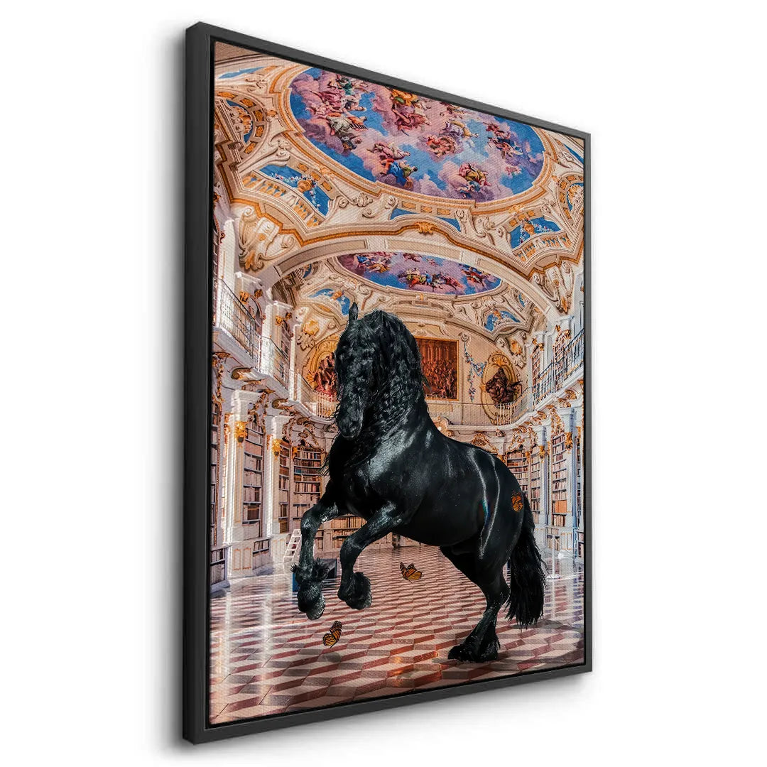 Baroque Horse - Canvas - Jasmineart.ae