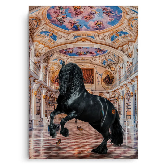 Baroque Horse - Canvas