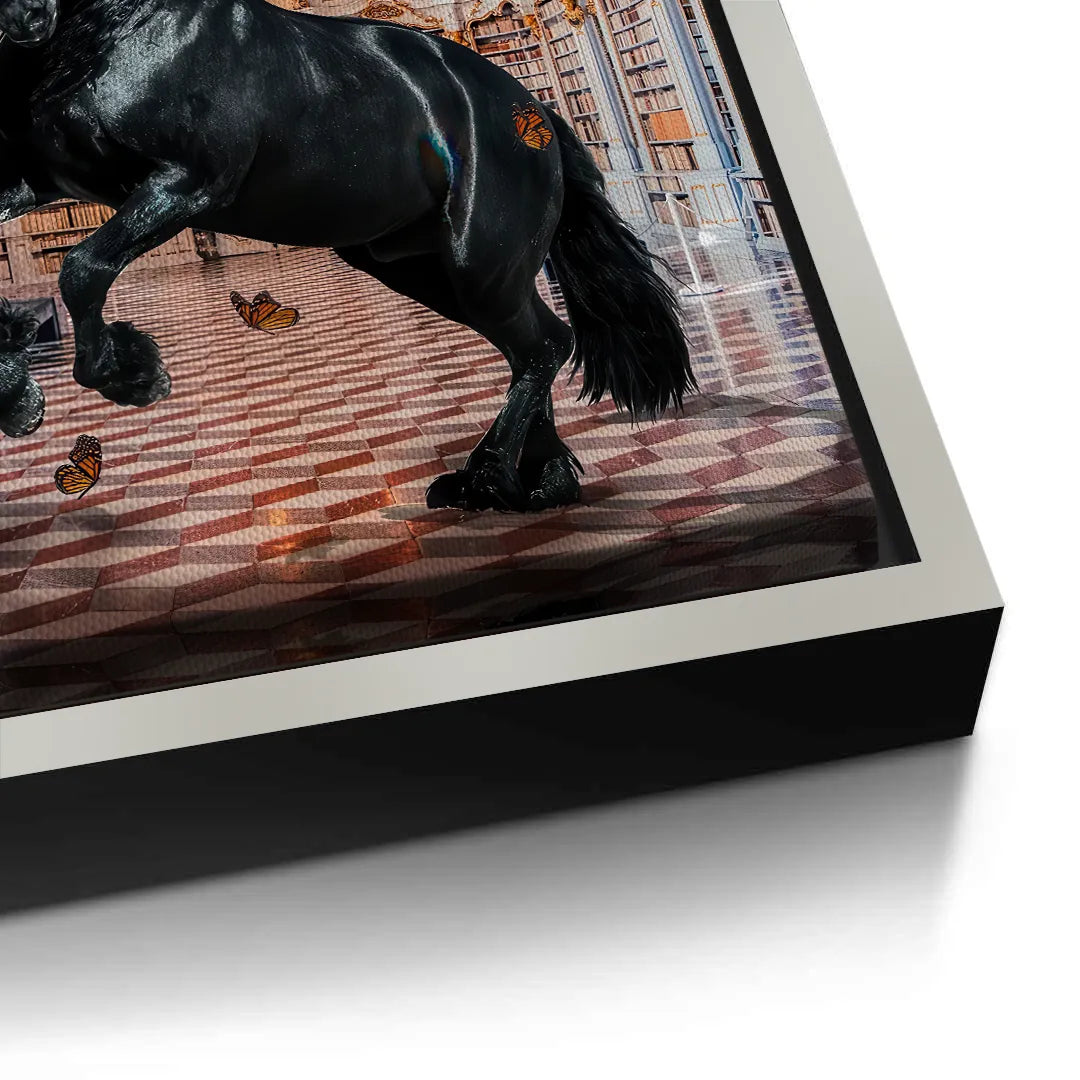 Baroque Horse - Canvas - Jasmineart.ae