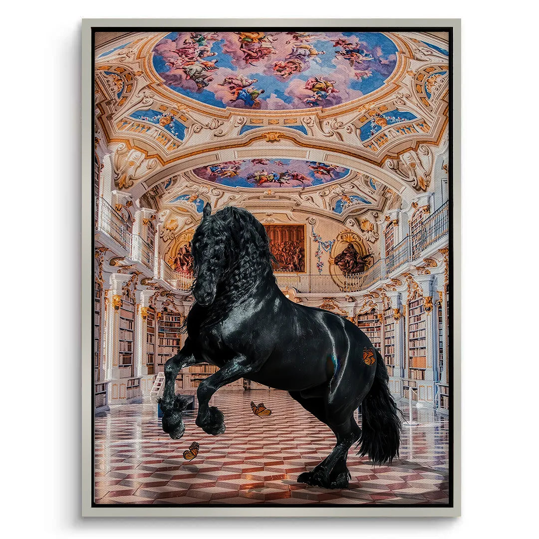 Baroque Horse - Canvas - Jasmineart.ae