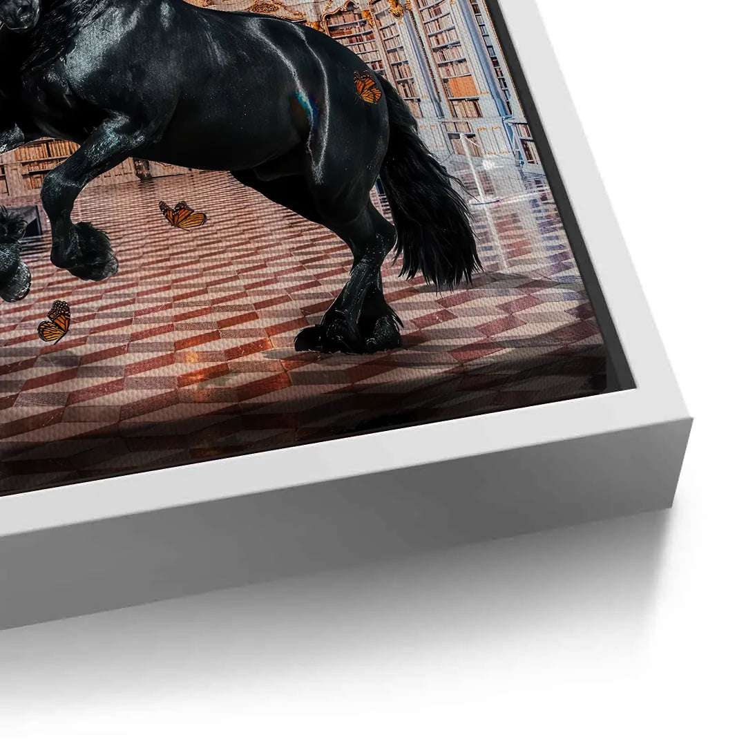 Baroque Horse - Canvas - Jasmineart.ae