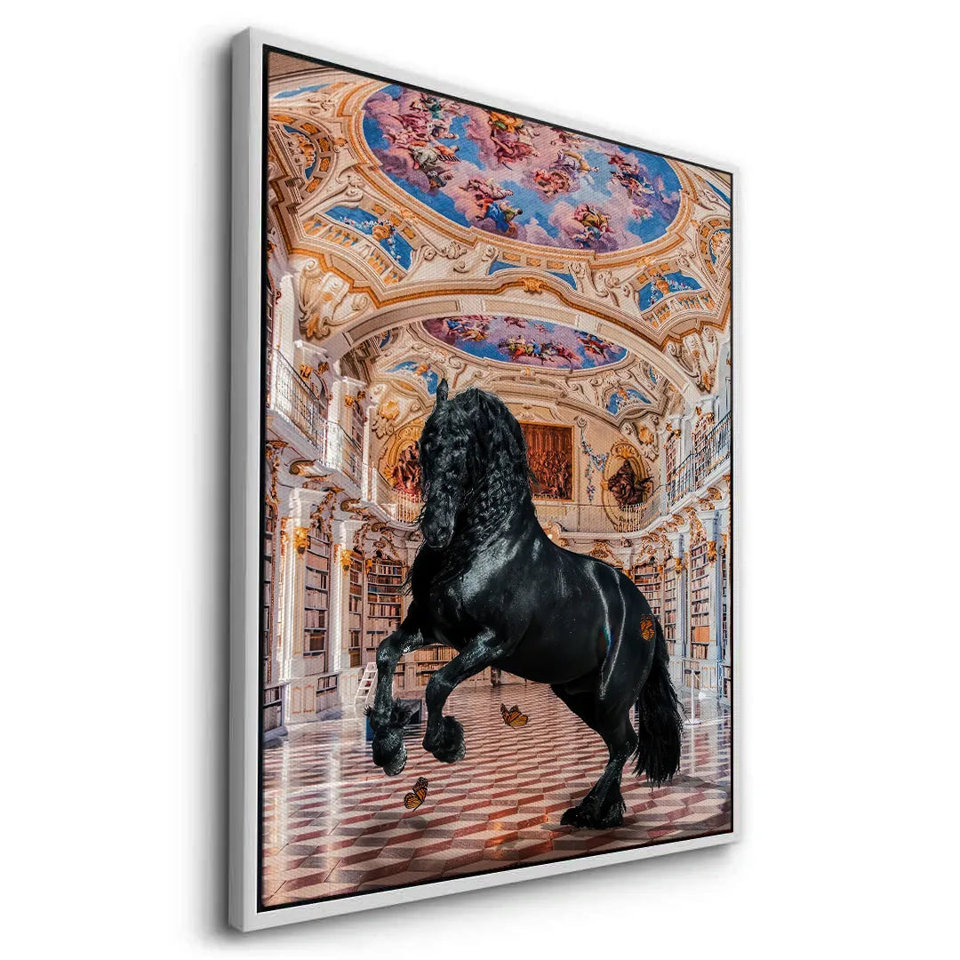 Baroque Horse - Canvas - Jasmineart.ae