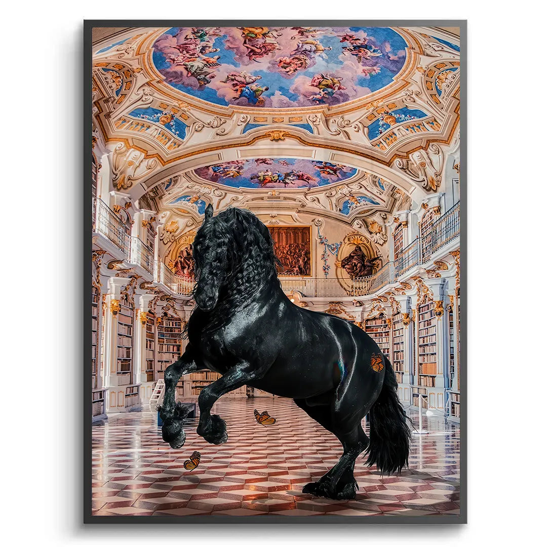 Baroque Horse - Fine Art - Jasmineart.ae