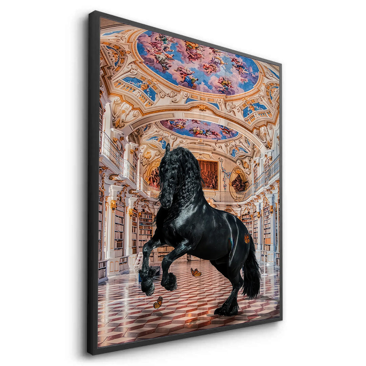 Baroque Horse - Fine Art - Jasmineart.ae