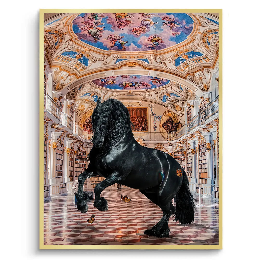 Baroque Horse - Fine Art - Jasmineart.ae