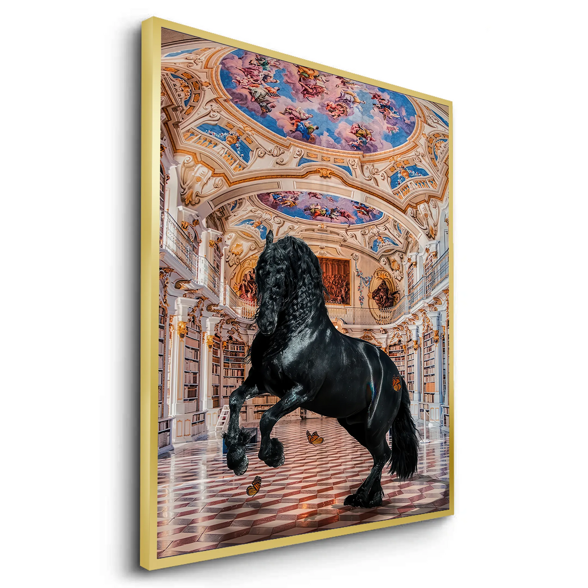 Baroque Horse - Fine Art - Jasmineart.ae