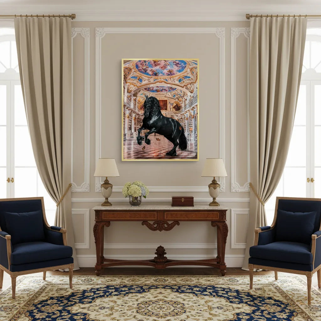 2Baroque Horse - Fine Art