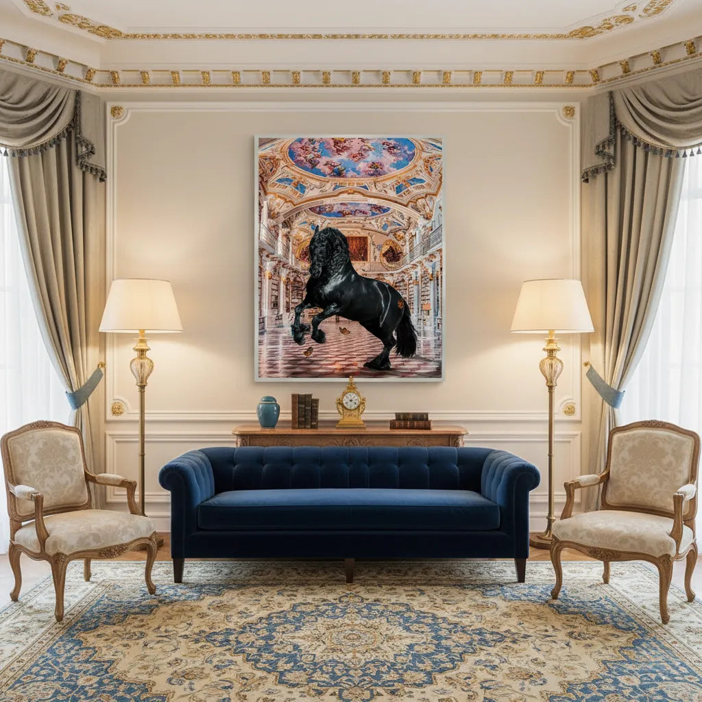 2Baroque Horse - Fine Art
