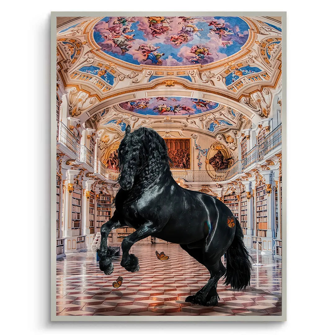 Baroque Horse - Fine Art - Jasmineart.ae