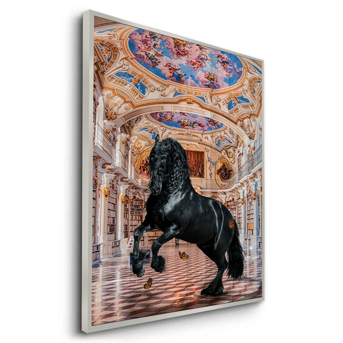 Baroque Horse - Fine Art - Jasmineart.ae