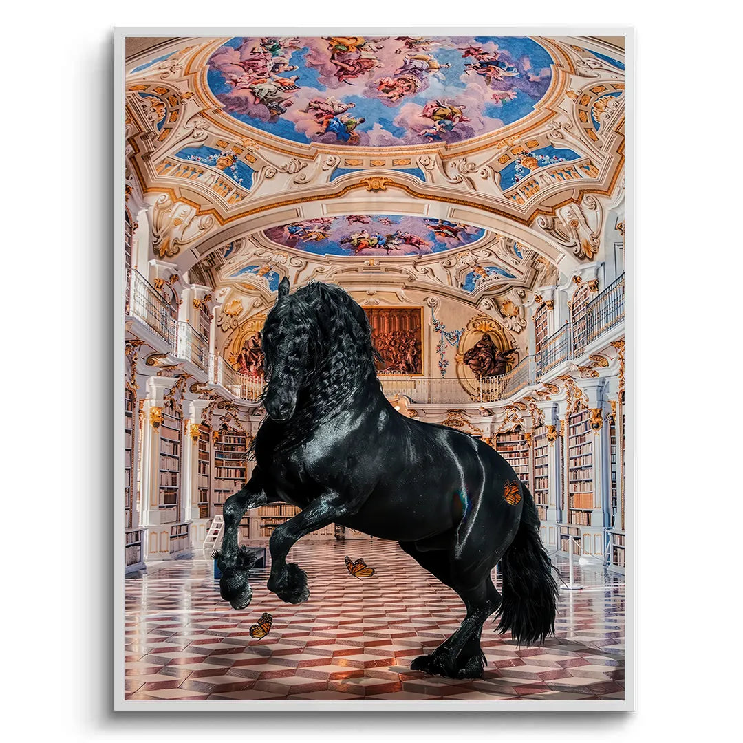 Baroque Horse - Fine Art - Jasmineart.ae
