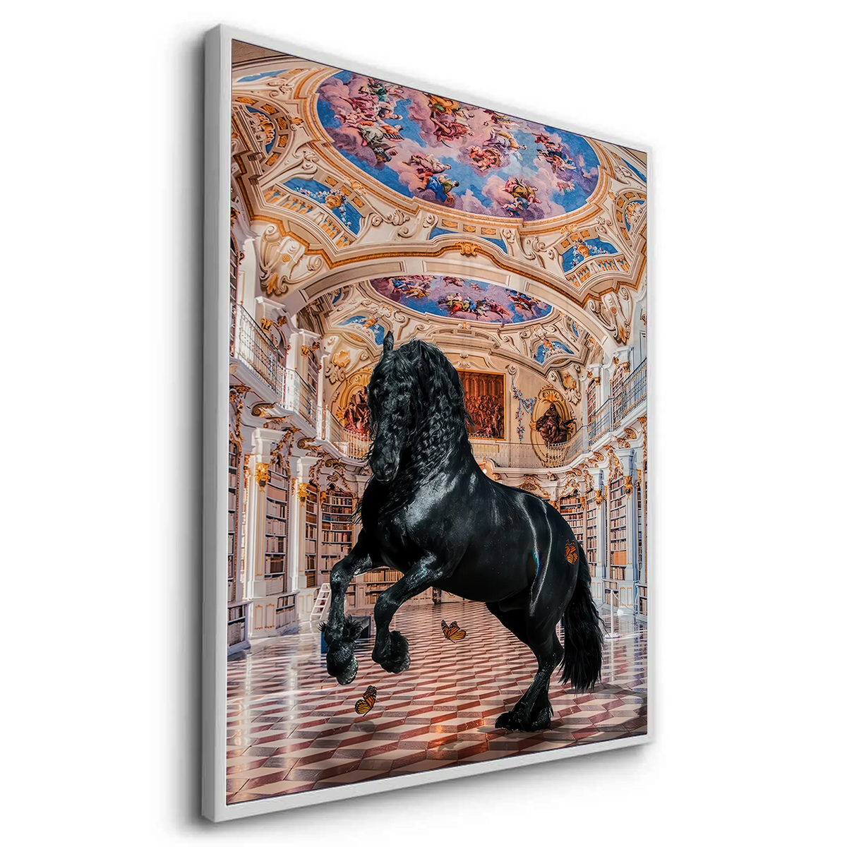 Baroque Horse - Fine Art - Jasmineart.ae