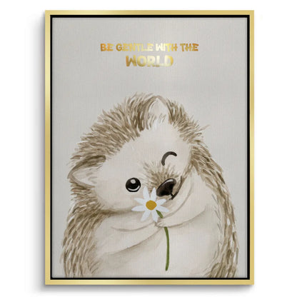Be Gentle with the World - Canvas