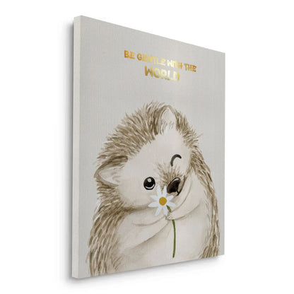 Be Gentle with the World - Canvas