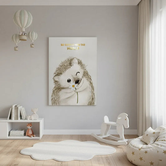 Be Gentle with the World - Canvas