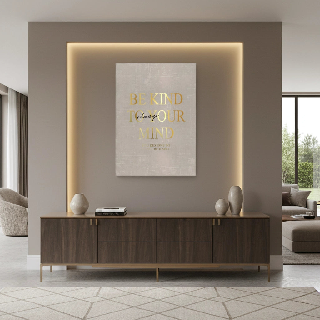 Be Kind To Your Mind - Canvas
