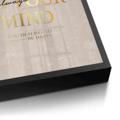 Be Kind To Your Mind - Fine Art