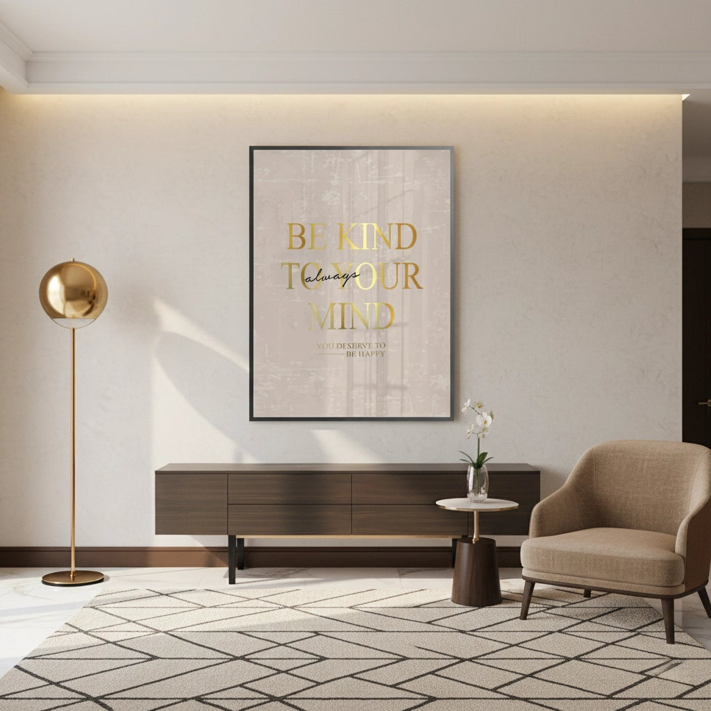 Be Kind To Your Mind - Fine Art