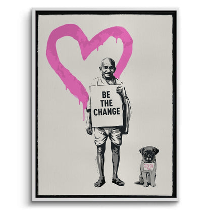 Be The Change - Canvas