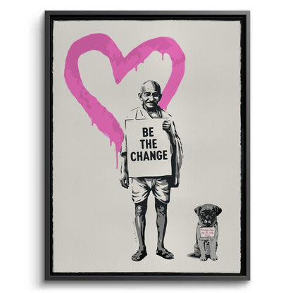 Be The Change - Canvas