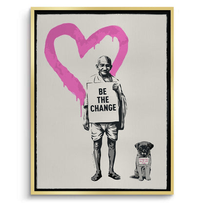 Be The Change - Canvas