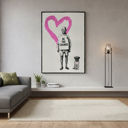 Be The Change - Canvas