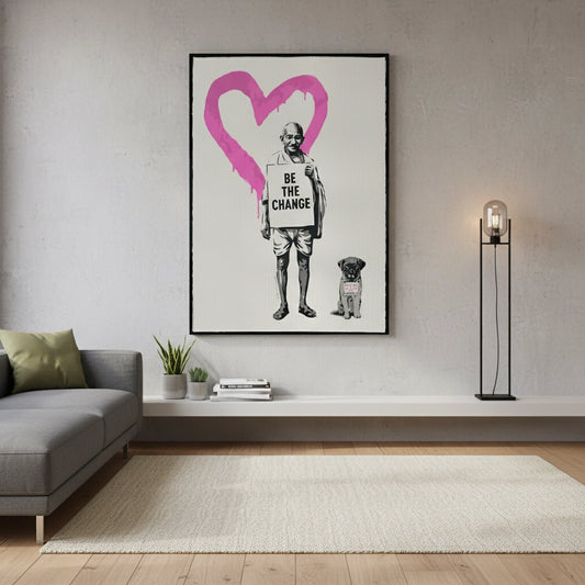Be The Change - Canvas