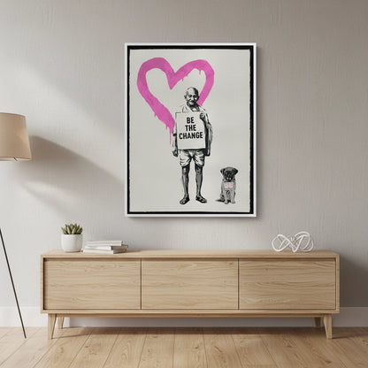 Be The Change - Canvas